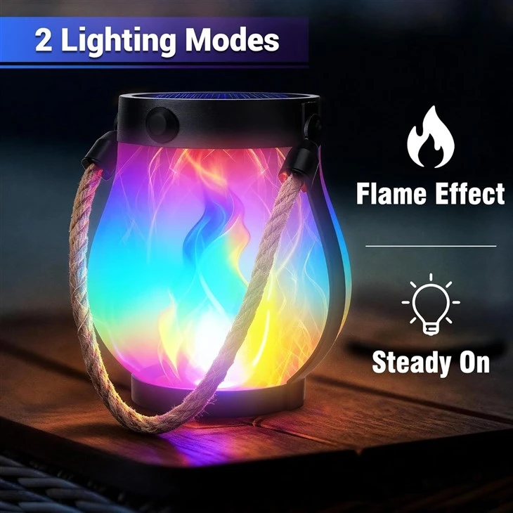Christmas Led Solar Flame Light For Garden Yard Decorations best