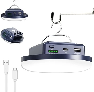 キャンプライト ポータブル USB アウトドア 充電式