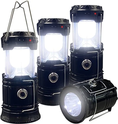 ポータブル LED キャンプ ランタン ソーラー USB 充電式 LED 懐中電灯